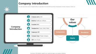 Company Introduction Storyboard SS