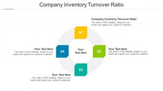 Company Inventory Turnover Ratio Ppt Powerpoint Presentation Model Microsoft Cpb