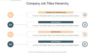 Company Job Titles Hierarchy In Powerpoint And Google Slides Cpb