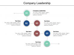 Company leadership ppt powerpoint presentation infographics slide portrait cpb