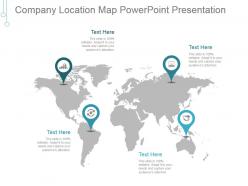 Company location map powerpoint presentation