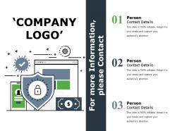 23309319 style technology 2 security 3 piece powerpoint presentation diagram infographic slide