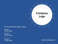 Company logo ppt summary master slide