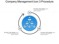 Company Management Icon 3 Procedure