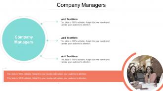 Company Managers In Powerpoint And Google Slides Cpb