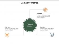 Company metrics ppt powerpoint presentation layouts slide download cpb