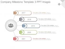 Company milestone template3 ppt images