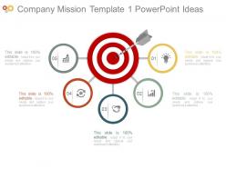 Company mission template1 powerpoint ideas