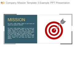 Company mission template3 example ppt presentation