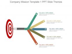 Company mission template 1 ppt slide themes