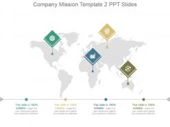Company mission template 2 ppt slides