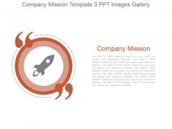 Company mission template 3 ppt images gallery