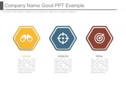 Company name good ppt example