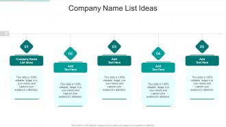 Company Name List Ideas In Powerpoint And Google Slides Cpb