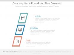 Company name powerpoint slide download