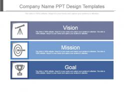 56448075 style layered vertical 3 piece powerpoint presentation diagram infographic slide