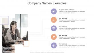 Company Names Examples In Powerpoint And Google Slides Cpb