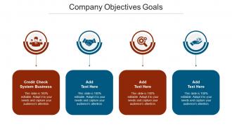 Company Objectives Goals Ppt Powerpoint Presentation Infographics Portfolio Cpb