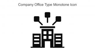 Company Office Type Monotone Icon In Powerpoint Pptx Png And Editable Eps Format
