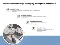 Company Opening Road Map Proposal Powerpoint Presentation Slides