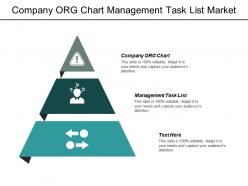 Company org chart management task list market follower cpb