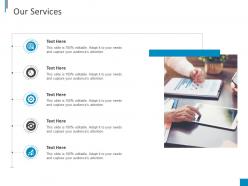 Company Outline Introduction Our Services Ppt Powerpoint Presentation Infographic