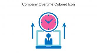 Company Overtime Colored Icon In Powerpoint Pptx Png And Editable Eps Format