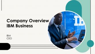 Company Overview IBM Business PPT Template AT
