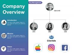 Company overview ppt design templates