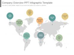Company Overview Ppt Infographic Template