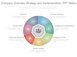 Company Overview Strategy And Implementation Ppt Slides