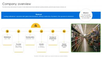 Company Overview Walmart Business Model BMC SS