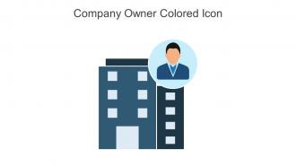 Company Owner Colored Icon In Powerpoint Pptx Png And Editable Eps Format