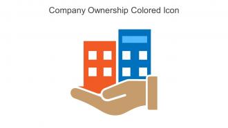 Company Ownership Colored Icon In Powerpoint Pptx Png And Editable Eps Format