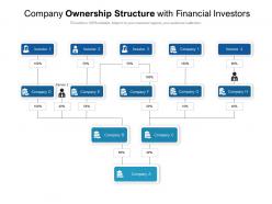 Company ownership structure with financial investors