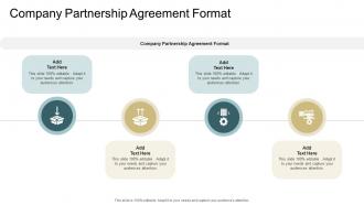 Company Partnership Agreement Format In Powerpoint And Google Slides Cpb