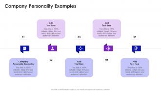 Company Personality Examples In Powerpoint And Google Slides Cpb