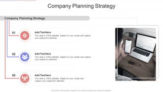 Company Planning Strategy In Powerpoint And Google Slides Cpb