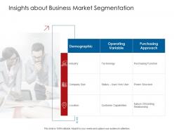 Company Playbook Insights About Business Market Segmentation Ppt Powerpoint Presentation Microsoft