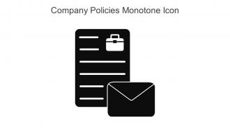 Company Policies Monotone Icon In Powerpoint Pptx Png And Editable Eps Format