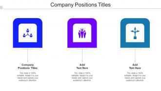 Company Positions Titles Ppt Powerpoint Presentation Styles Gridlines Cpb