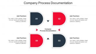 Company Process Documentation Ppt Powerpoint Presentation Professional Display Cpb