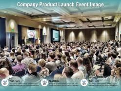 Company product launch event image