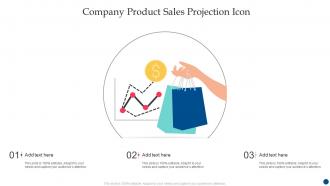 Company Product Sales Projection Icon