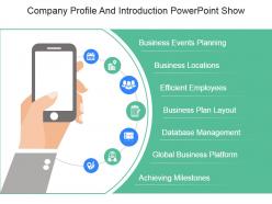 Company profile and introduction powerpoint show