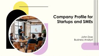 Company Profile For Startups And Smes PPT Template AT
