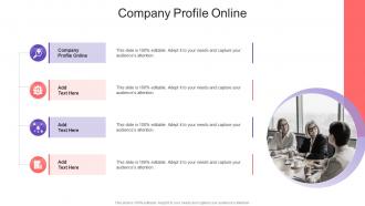 Company Profile Online In Powerpoint And Google Slides Cpb