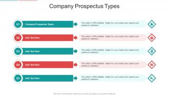 Company Prospectus Types In Powerpoint And Google Slides Cpb