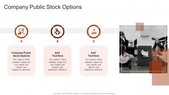 Company Public Stock Options In Powerpoint And Google Slides Cpb