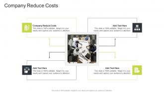 Company Reduce Costs In Powerpoint And Google Slides Cpb